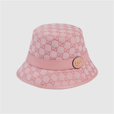 pink gucci wool hat|Gucci wool bucket hat.